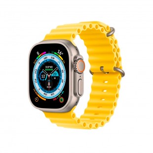 RELOGIO APPLE SEMI NOVO ULTRA 49MM TITANIUM YELLOW OCEAN FNH93LW/A