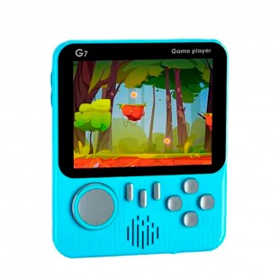 GAME BOY GAME BOX G7 666 JOGOS 3.5 AV/TV AZUL