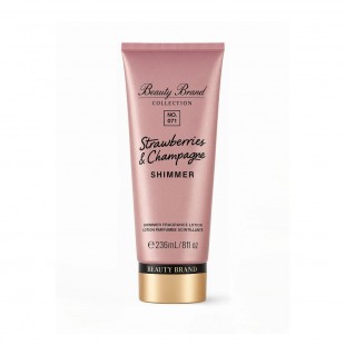 LOÇAO BEAUTY BRAND COLLECTION NO-071 STRAWBERRIES&CHAMP SHIMER 236ML