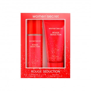 WOMEN SECRET ROUGE SEDUCTION KIT SPLASH 85ML+BODY 90ML 