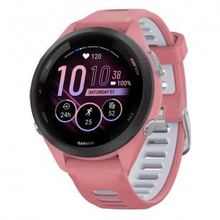 RELOGIO GARMIN FORERUNNER 265S PINK/BLACK