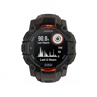 RELOGIO GARMIN INSTINCT 3 SOLAR 50MM BLACK 