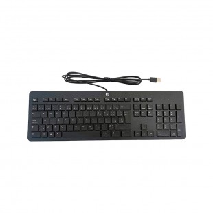 TECLADO USB HP K10 PRETO 