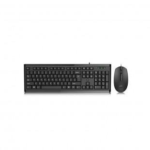 TECLADO+MOUSE USB HP KM10 GAMING INGLES PRETO