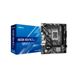 PLACA MÃE 1700 14¦ ASROCK H610M-HDV M.2 R2.0 1HDMI/DDR4/USB 3.2