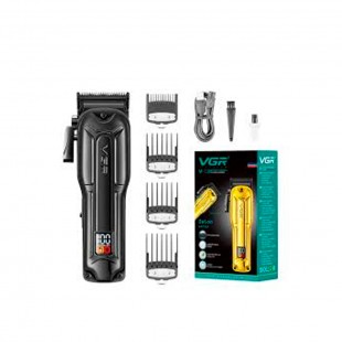 APARADOR DE PELO VGR V-138 PRETO CARREGAVEL 5V/USB