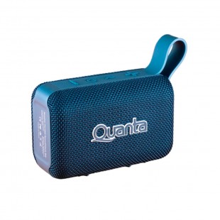 SPEAKER QUANTA PORTATIL QTSPS80 AZUL BT/USB/IPX5