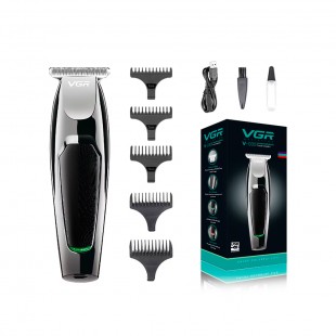 APARADOR DE PELO VGR V-030 PRATA CARREGAVEL 5V/USB 