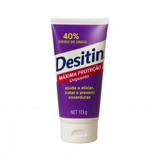 CREME DESITIN MAXIMA PROTECAO UNGUENTO 40% OXIDO 113G