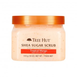 TREE HUT EXFOLIANTE TROPICAL MANGO SHEA SUGAR SCRUB 510G
