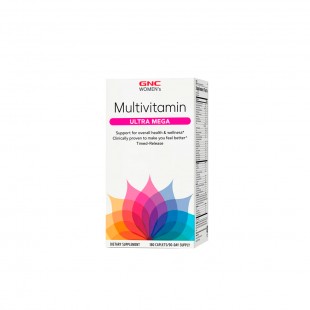 VITAMINA GNC MULTIVITAMIN ULTRA MEGA FEM 180 COMPRIMIDOS 