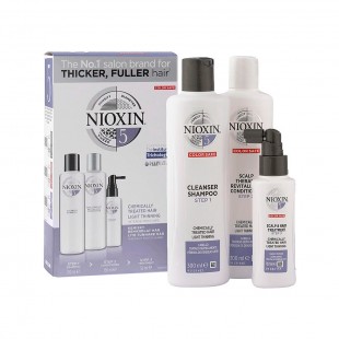 KIT NIOXIN 5 COLOR SAFE SH+COND 300ML MASC 100ML 
