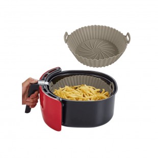 MOLDE SILICONE PARA AIR FRY COLORIDO 17X5CM