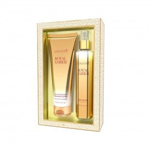 KIT POKOLOKA SPLASH 250ML+LOÇAO 240ML ROYAL AMBER