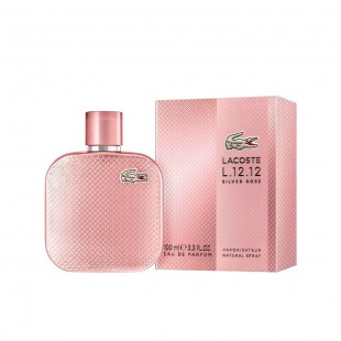 LACOSTE L.12.12 SILVER ROSE FEM 100ML EDP 