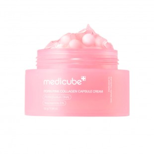CREMA FACIAL MEDICUBE PDRN PINK COLLAGEN CAPSULE 55G