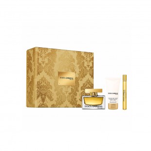 DOLCE GABBANA THE ONE KIT FEMININO 75ML EDP+10ML+30ML HAIR MIST 