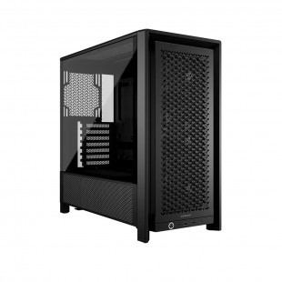 GABINETE GAMER CORSAIR CC-9011312-WW FRAME 4000 SERIES 3FAN PRETO