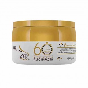 MASCARA ZAP 60 SECONDS ALTO IMPACTO 400G 