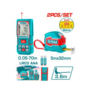 KIT COMBINACAO TOTAL TLDD241201 TRENA LASER 70M+TRENA DE 5M 
