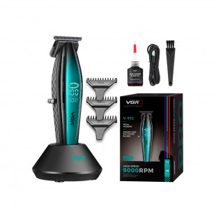 APARADOR DE PELO VGR HIGH SPEED V-992 PRETO VERDE