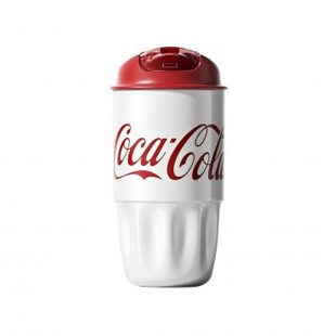 COPO TERMICO NONOO COCA COLA 450ML BRANCO/VERMELHO