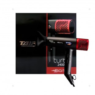 SECADOR TAIFF STYLE 2400W TURBE DIGITAL PRETO/VERMELHO 127V