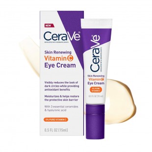 CREME FACIAL PARA OLHOS CERAVE SKIN RENEWING 5% VITAMINA C 15ML 