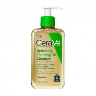 LIMPADOR FACIAL CERAVE HYDRATING FOAMING OIL CLEANSER 355ML