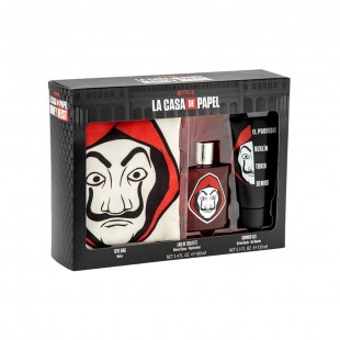 NETFLIX LA CASA DE PAPEL KIT 100ML+GEL 150ML EDT