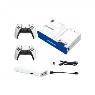 GAME STICK M22 2 CONTROLE BRANCO