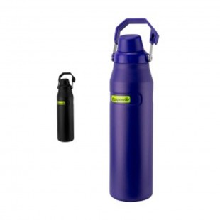 GARRAFA TERMICA ECOPOWER EP-G036 AZUL 500ML COM ALÇA