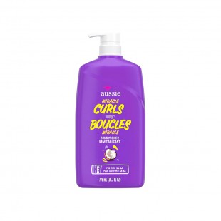 CONDICIONADOR AUSSIE MIRACLE CURLS WITH COCONUT OIL 778ML