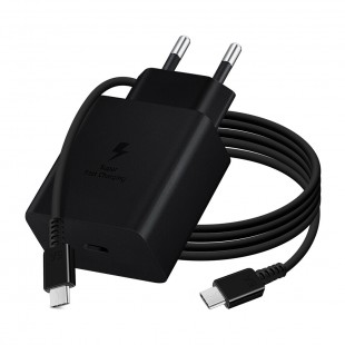 FONTE SAMSUNG 1USB-C TYPE-C 45W PRETO