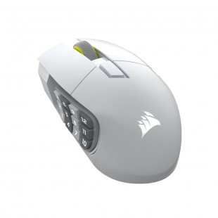 MOUSE GAMER WIRELESS CORSAIR SCIMITAR ELITE WW BRANCO