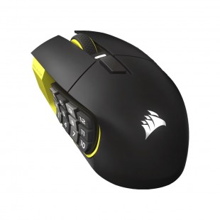 MOUSE GAMER WIRELESS CORSAIR SCIMITAR ELITE WW PRETO