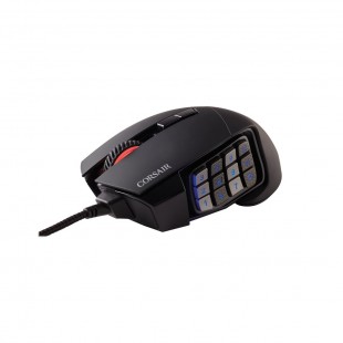 MOUSE USB GAMER SCIMITAR CORSAIR ELITE RGB PRETO