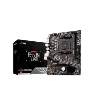 PLACA MÃE AM4 MSI B550M-A PRO M.2 DVI/DDR4/S/R/V/HDMI 911-7C96-043