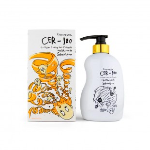 SHAMPOO ELIZAVECCA CER-100 COLLAGEN COATING HAIR A+ HELL TORNADO 500ML