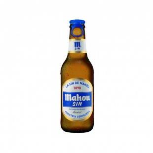  CERVEJA ESPANHA MAHOU SIN ALCOHOL 250ML GARRAFA