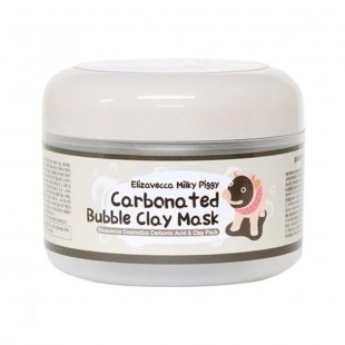 MASCARA FACIAL ELIZAVECCA MILKY PIGGY CARBONATO BUBBL CLAY 100G 
