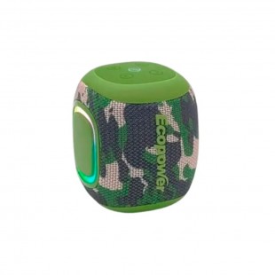 SPEAKER ECOPOWER EP-S111 VERDE CAMUFLADO RGB/BT 5.3/USB/SD/AUX/FM