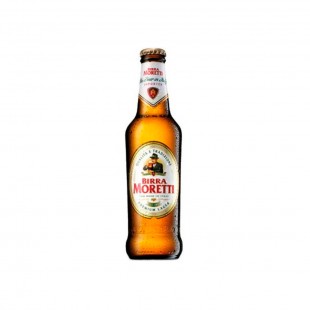 BEBIDA CERVEJA BIRRA MORETTI 332ML GARRAFA
