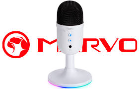 MICROFONE MARVO BLAST40 USB MIC-06 WHITE