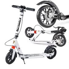 SCOOTER METAL BASE+METAL HNDL ROUND