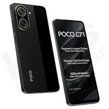 CELULAR XIAOMI POCO C71 4G 4+128GB GLOBAL BLACK@