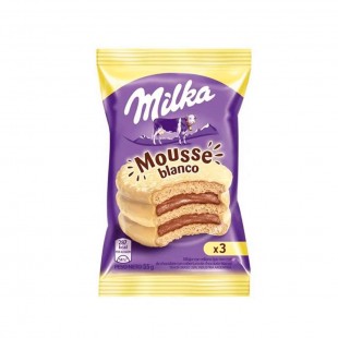 ALFAJOR MILKA MOUSE BRANCO 55G