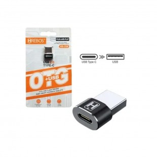 ADAPTADOR USB OTG HREBOS HS-336 TYPE-C 