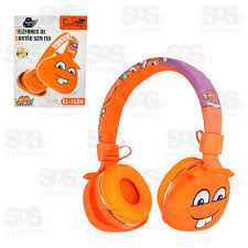 FONE BLUETOOTH ELETRO EL-1504 ARCO MONSTRINHOS LARANJA