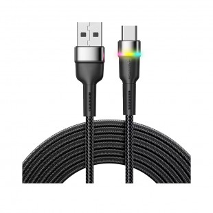 ACESSORIO CELULAR CABO USB-C H MASTON SJX38 TYPE-C CC66W 2M PRETO 